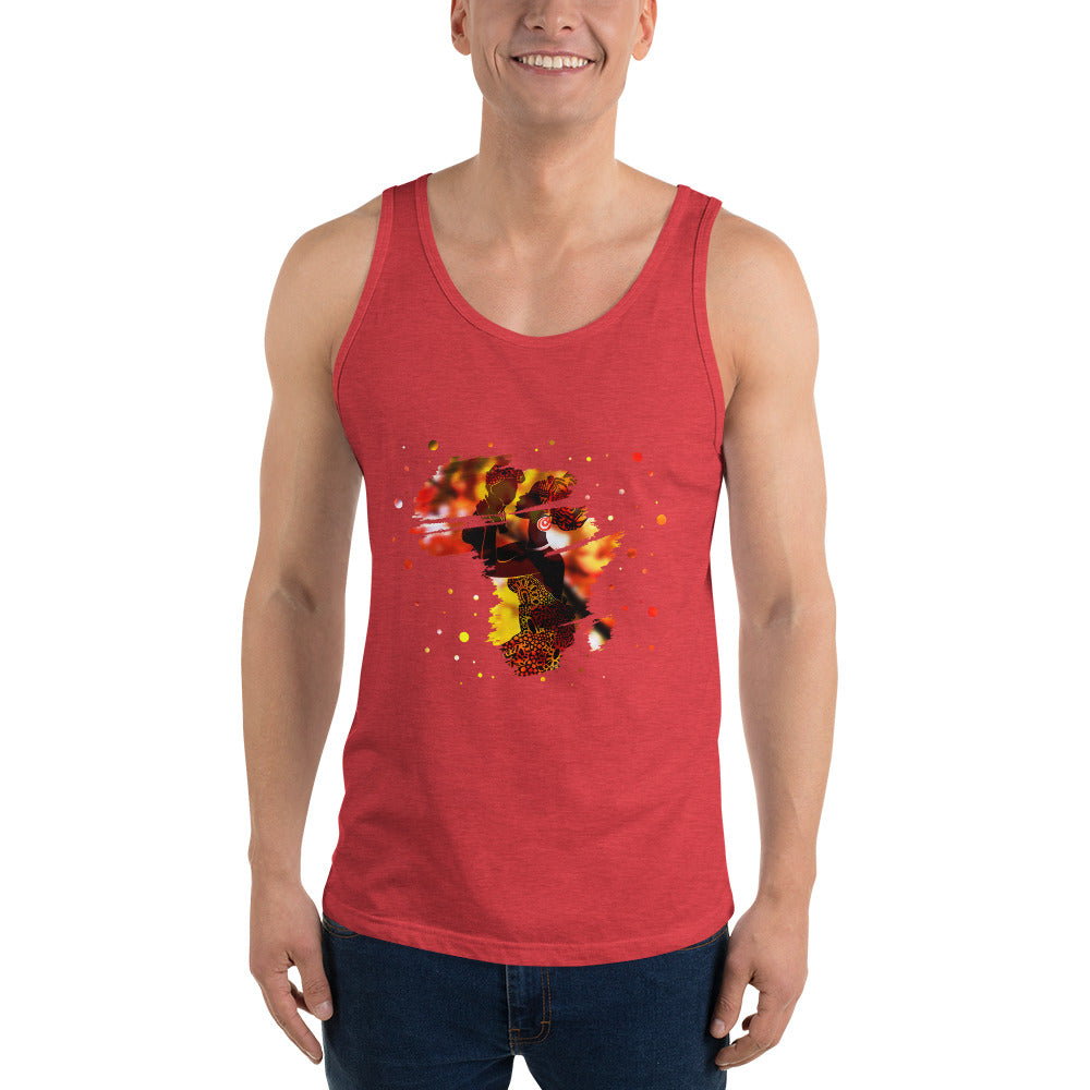 Mom With Child Unisex Tank Top