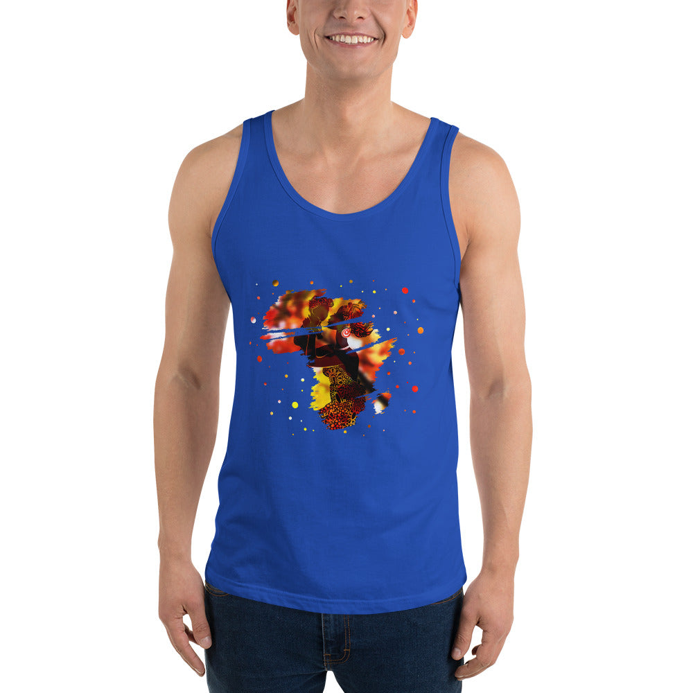 Mom With Child Unisex Tank Top