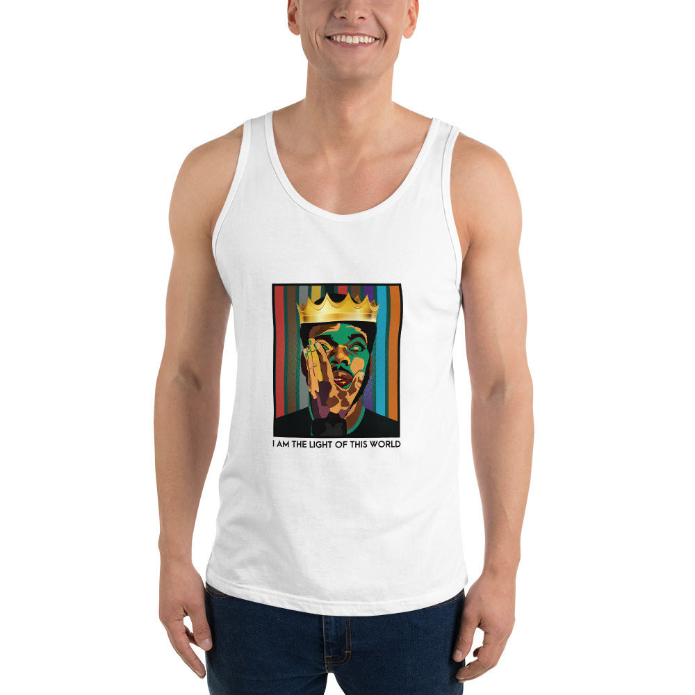 I Am The Light Of This World Men's Unisex Tank Top