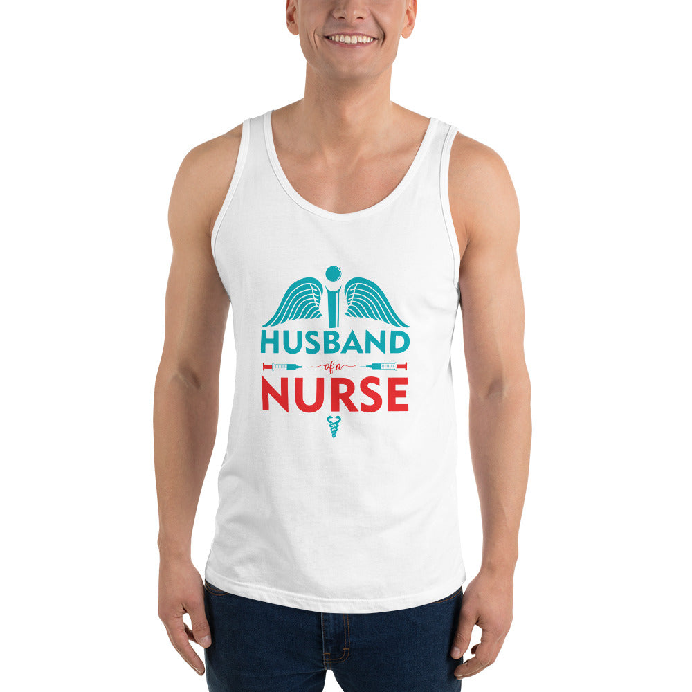 Husband Of A Nurse Men's Unisex Tank Top