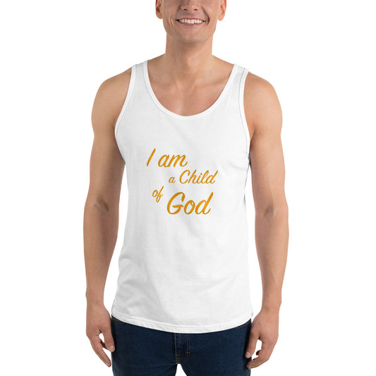 I Am A Child Of God Men's Unisex Tank Top