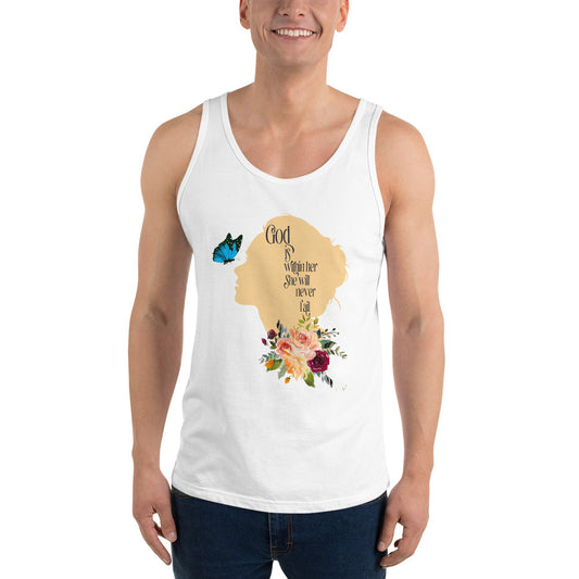 God Is Within Her Unisex Tank Top