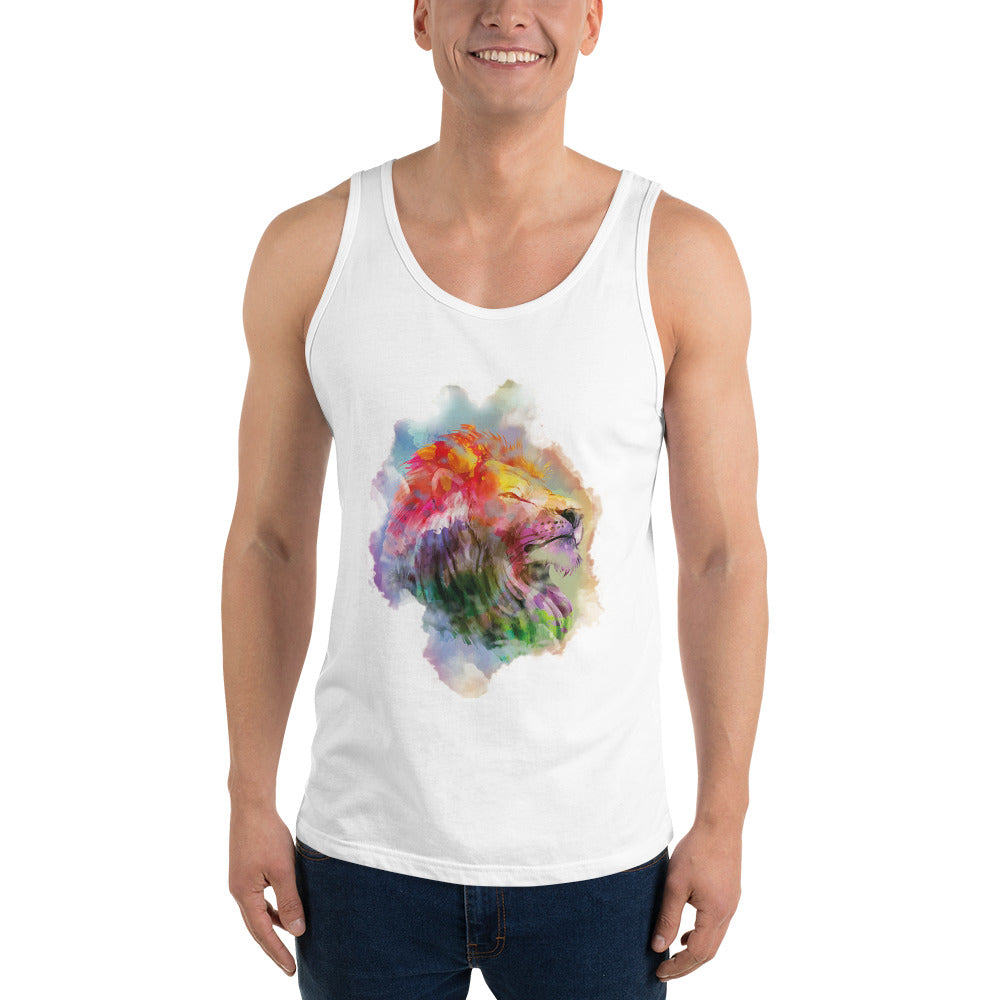 Lion Men's Unisex Tank Top