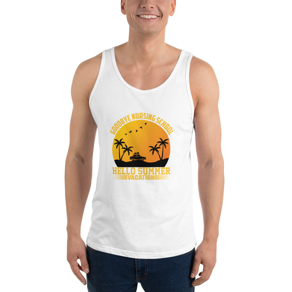 Goodbye Nursing School Men's Unisex Tank Top