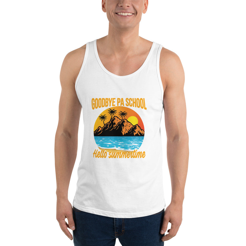 Goodbye PA School Men's Unisex Tank Top