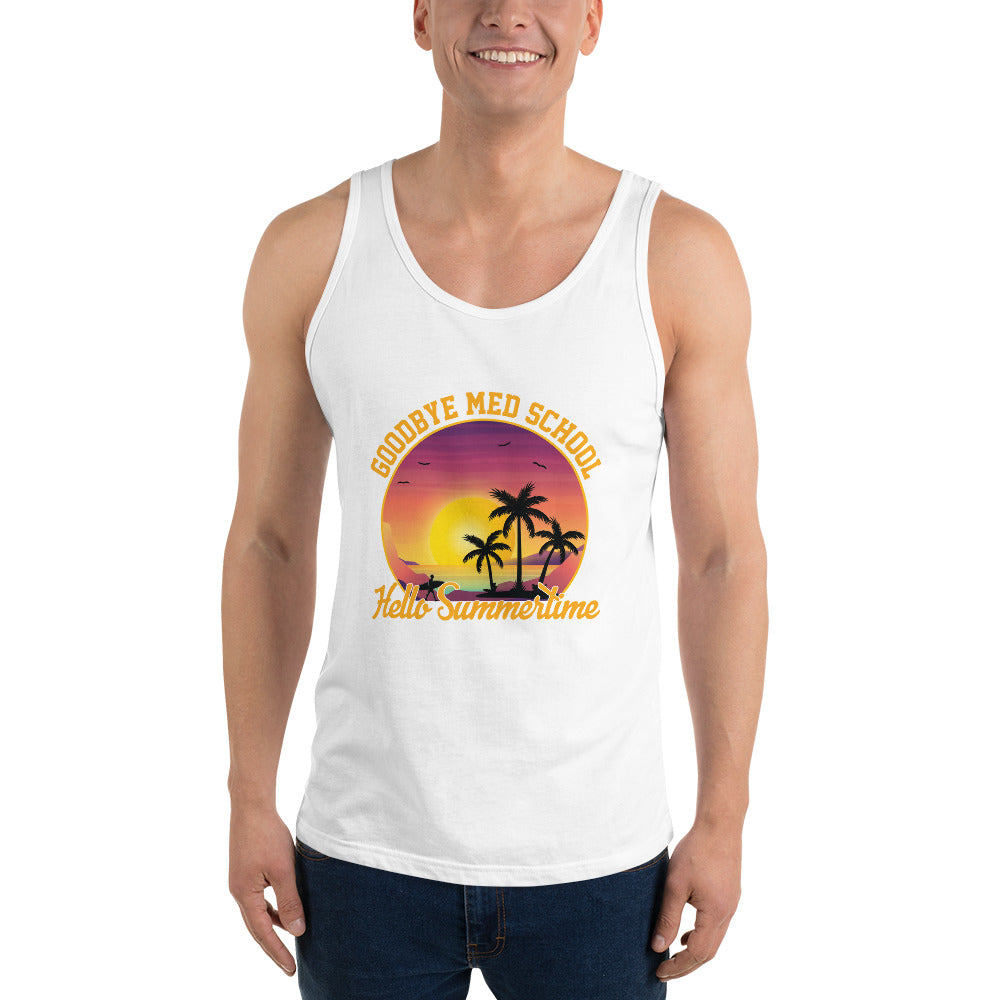 Goodbye MED School Men's Unisex Tank Top