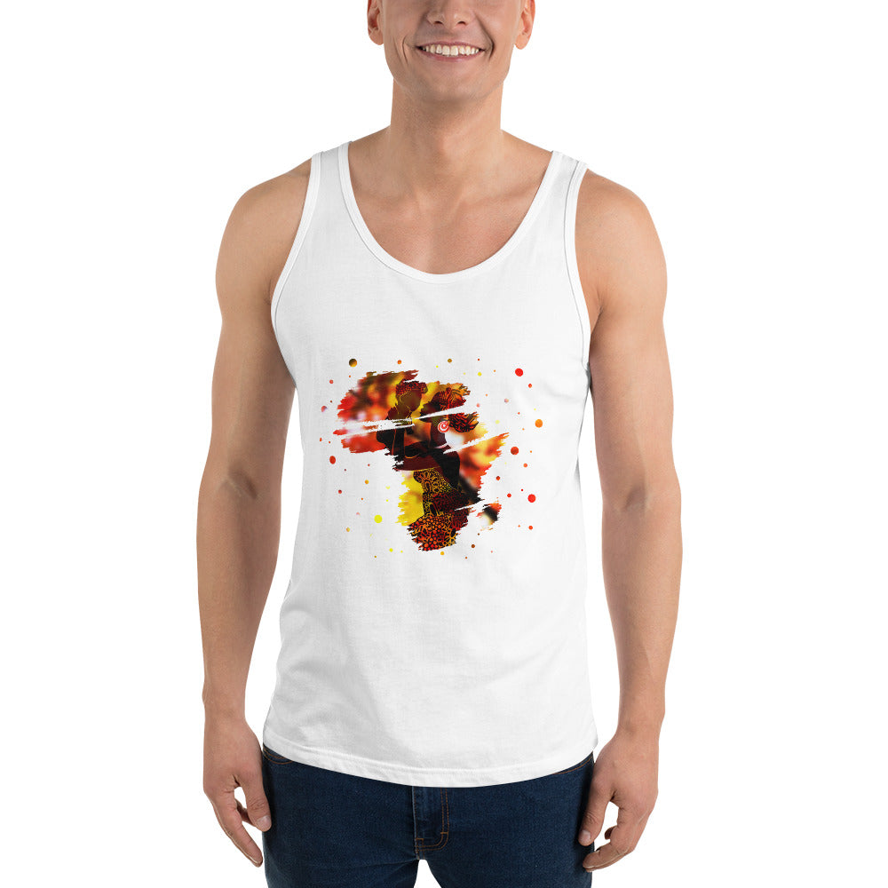 Mom With Child Unisex Tank Top