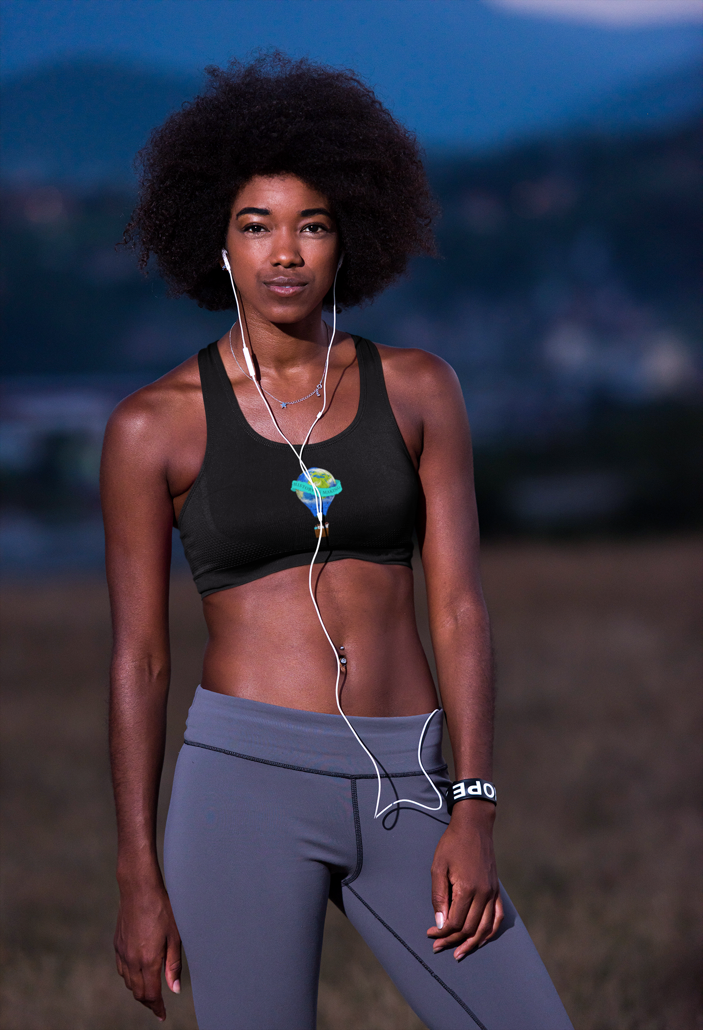 History In Making Sports bra