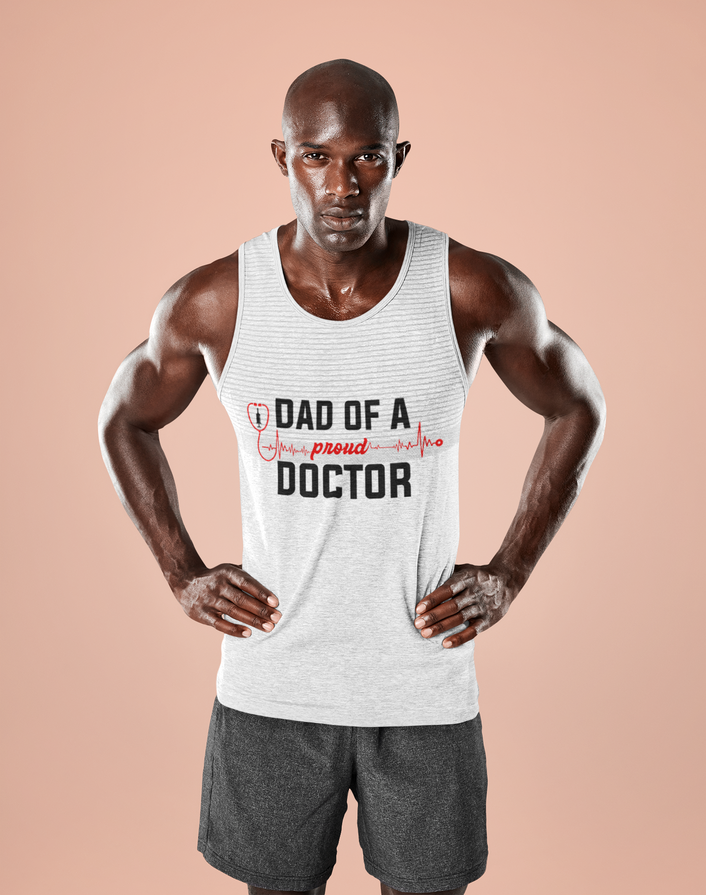 Dad Of A Proud Doctor Men's Unisex Tank Top