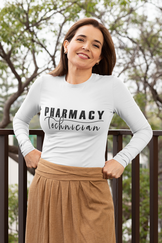 Pharmacy Technician Unisex Long Sleeve Tee