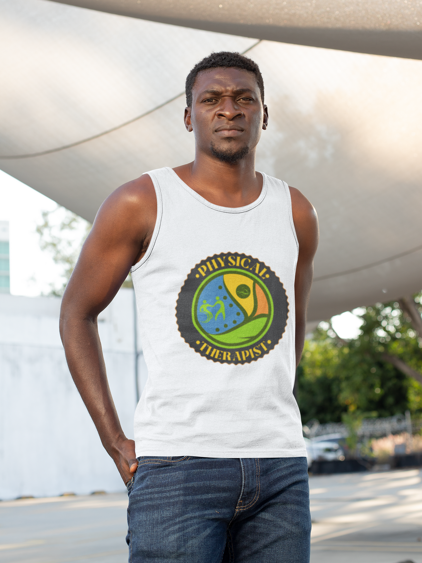 Physical Therapist Men's Unisex Tank Top