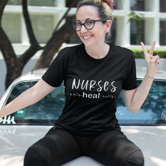 Nurses Heal Women's t-shirt