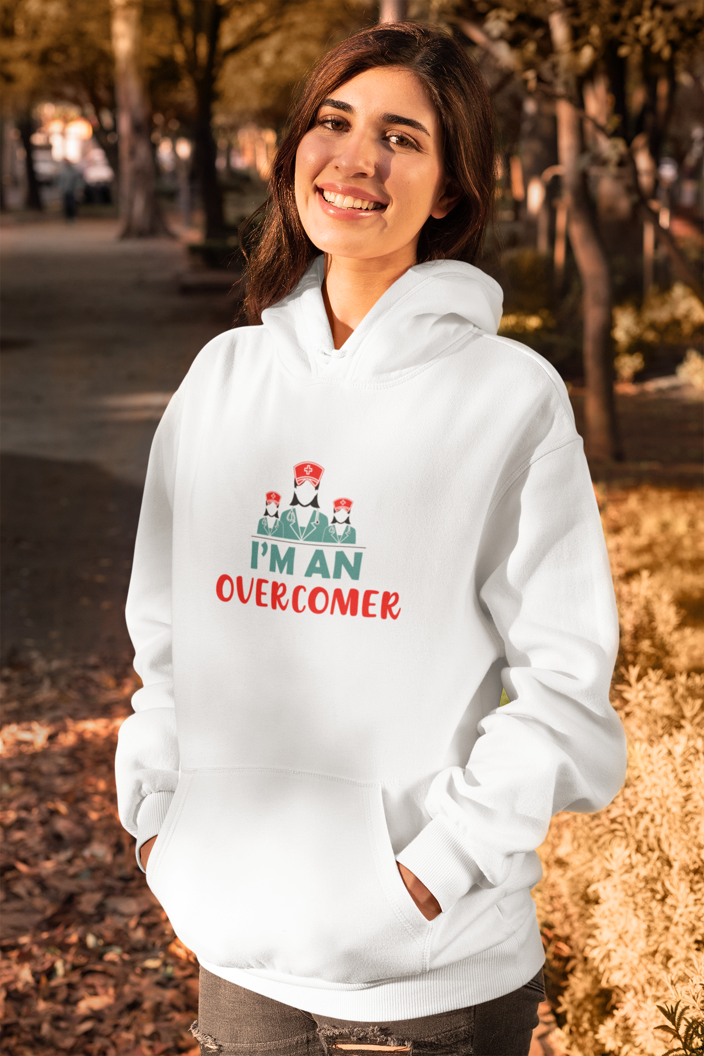 I Am An Overcomer Unisex Hoodie