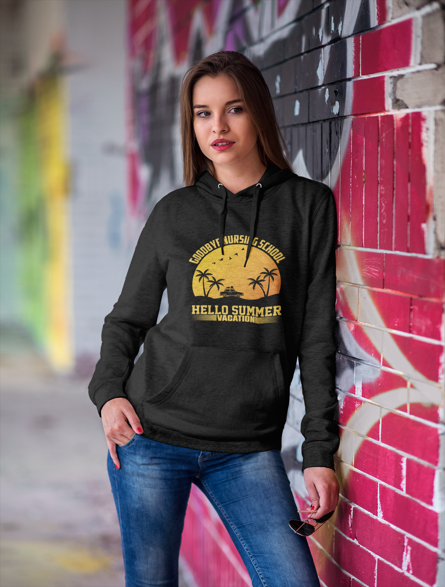 Goodbye Nursing School Unisex Hoodie