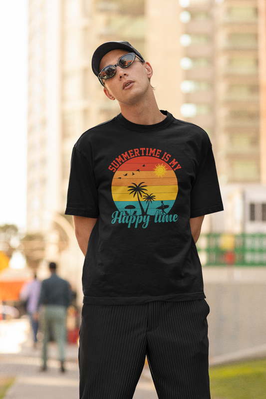 Summertime Is My Happy Time Unisex t-shirt