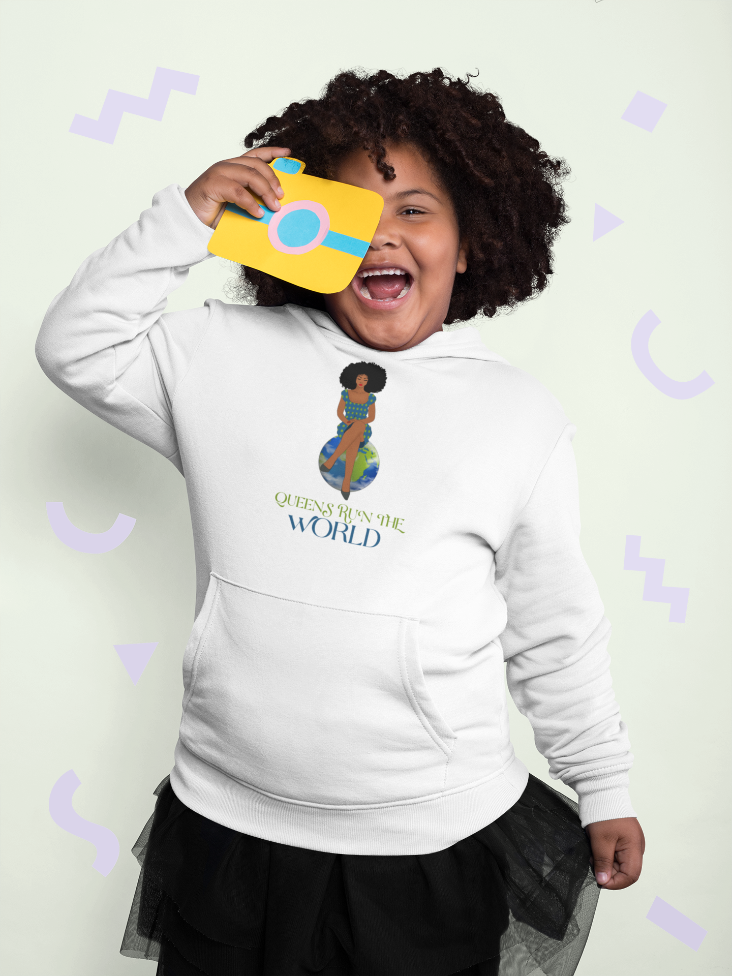 “Queens” Run The World Kids Hoodie