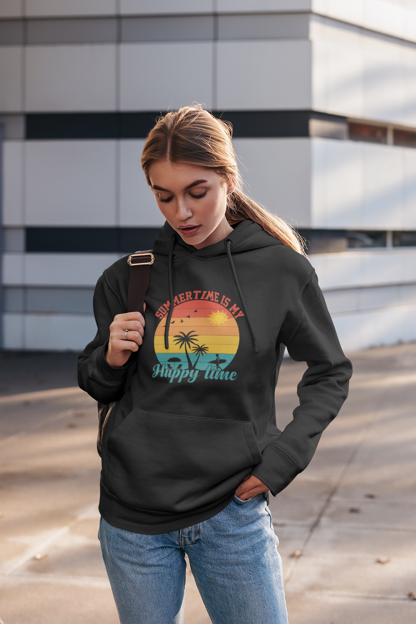 Summertime Is My Happy Time Unisex Hoodie