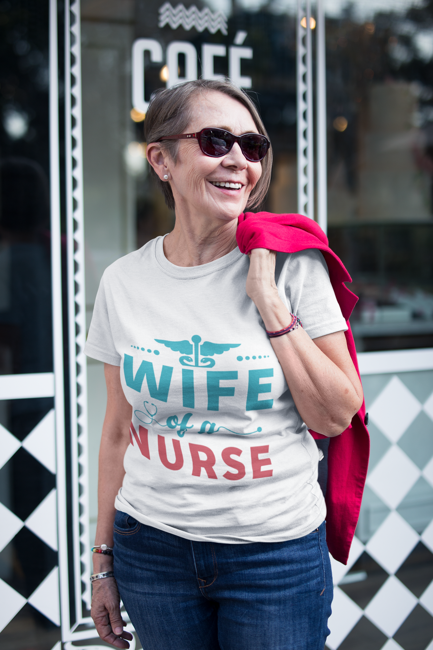 Wife Of A Nurse Women's t-shirt