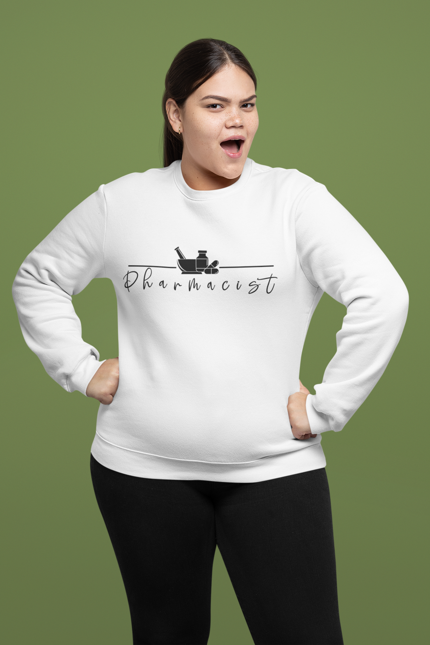 Pharmacist Unisex fleece sweatshirt