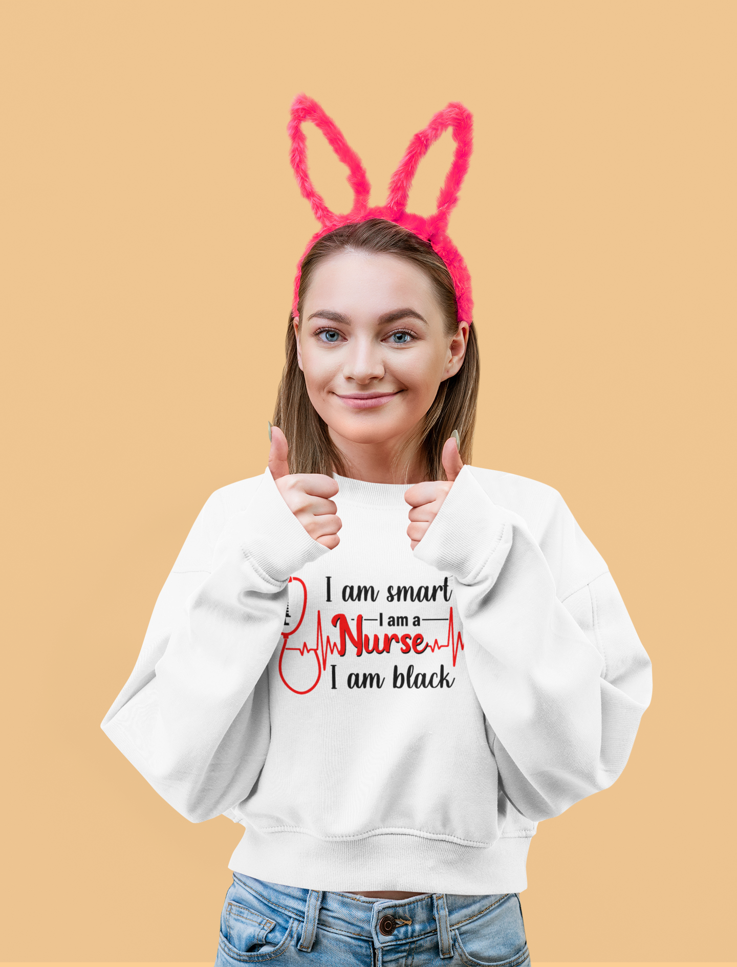 I Am Smart I Am A Nurse sweatshirt