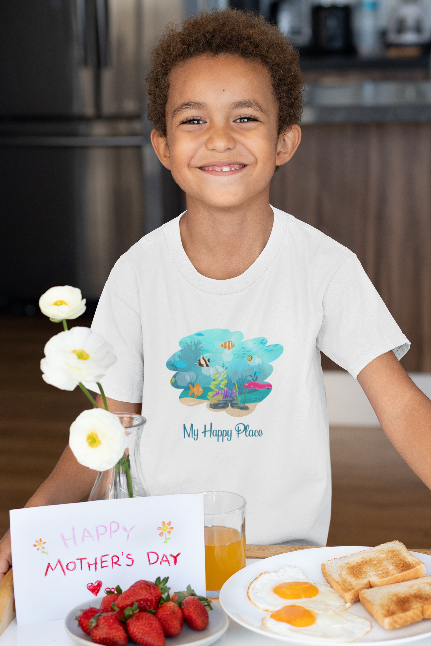 My Happy Place Toddler Short Sleeve Tee