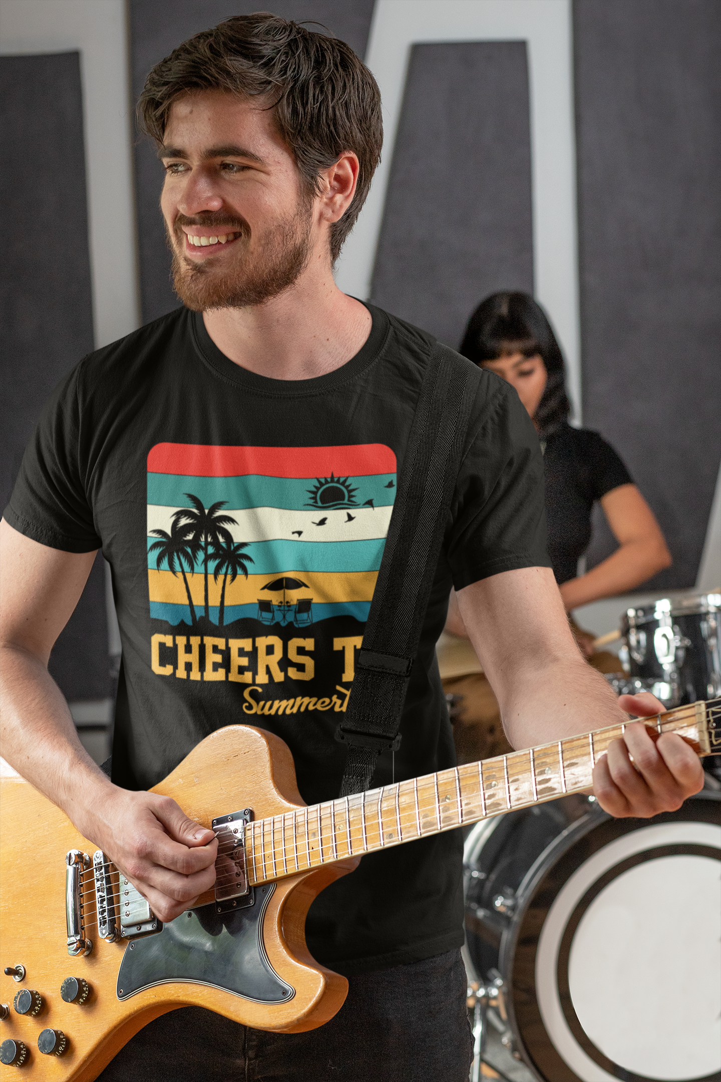 Cheers To Summertime Unisex t-shirt