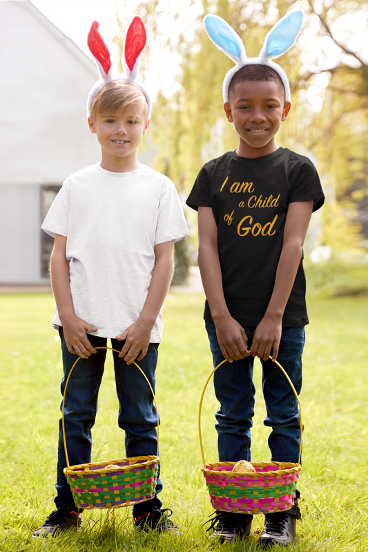 I Am A Child Of God Toddler Short Sleeve Tee