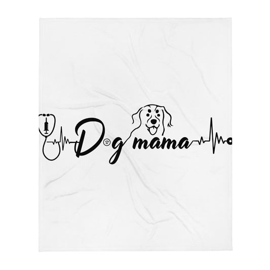 Cat Mama Throw Blanket