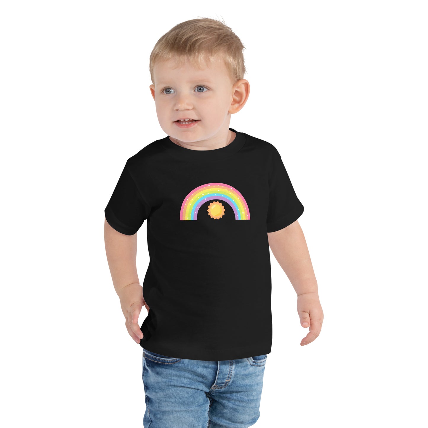 Rainbow Toddler Short Sleeve Tee