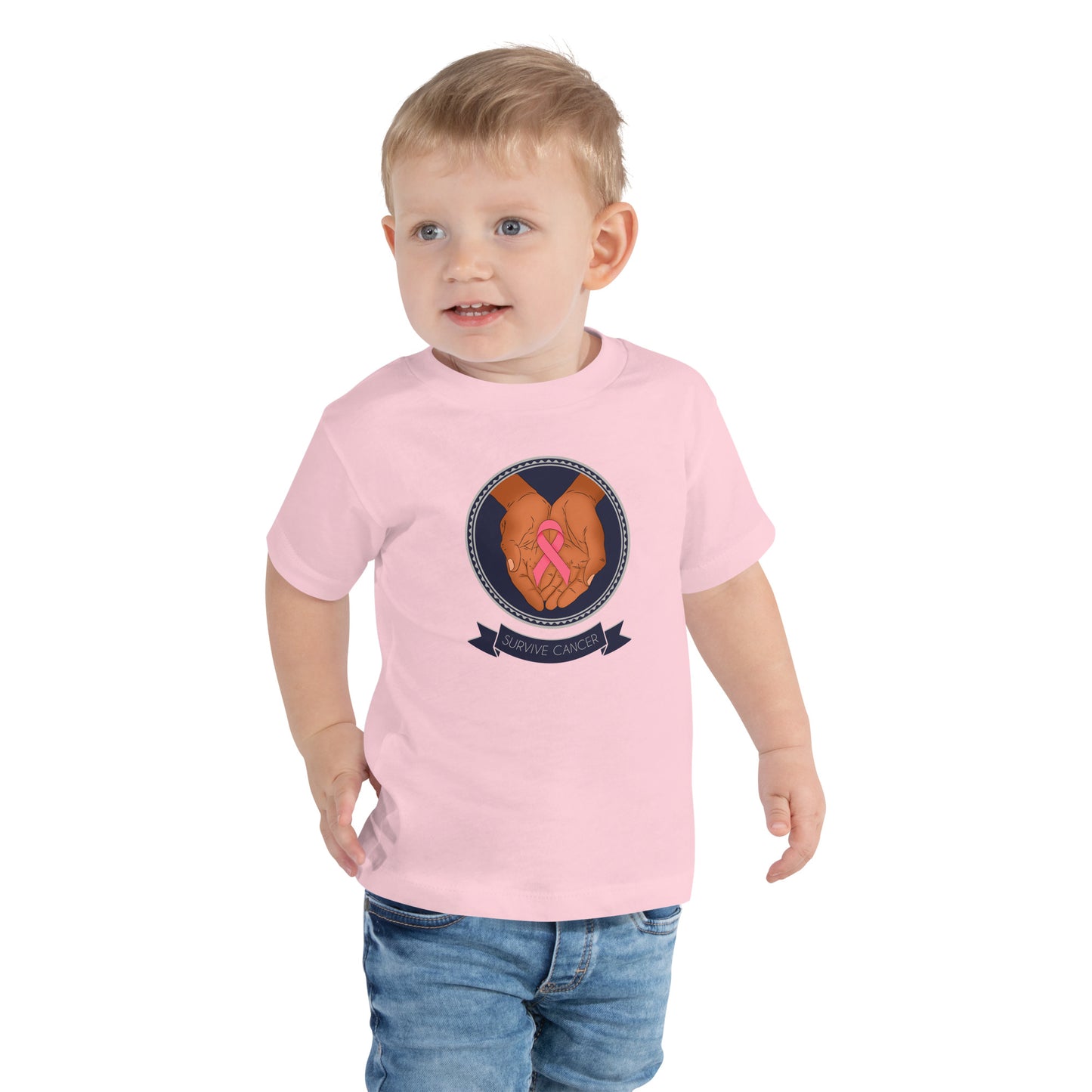 Survive Cancer Toddler Short Sleeve Tee