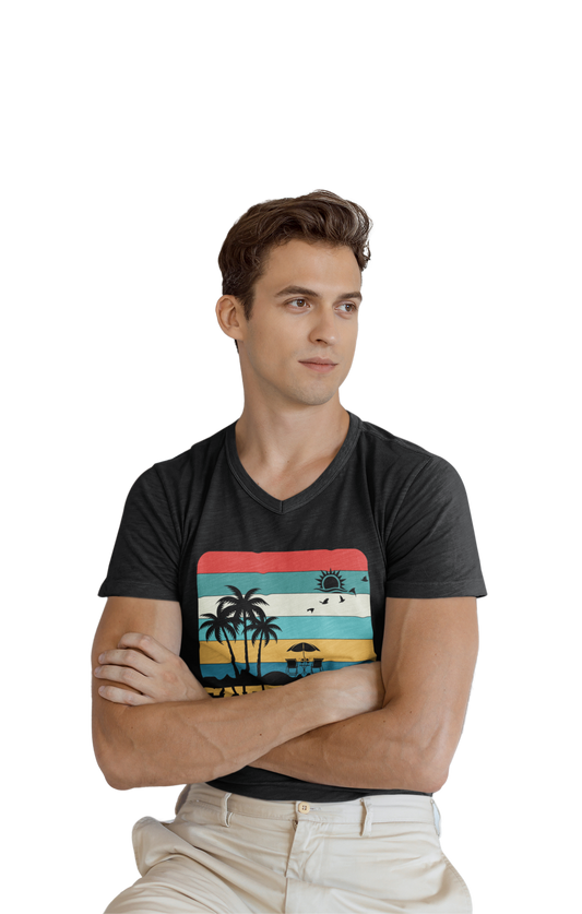 Cheers To Summertime Men's V-Neck T-Shirt