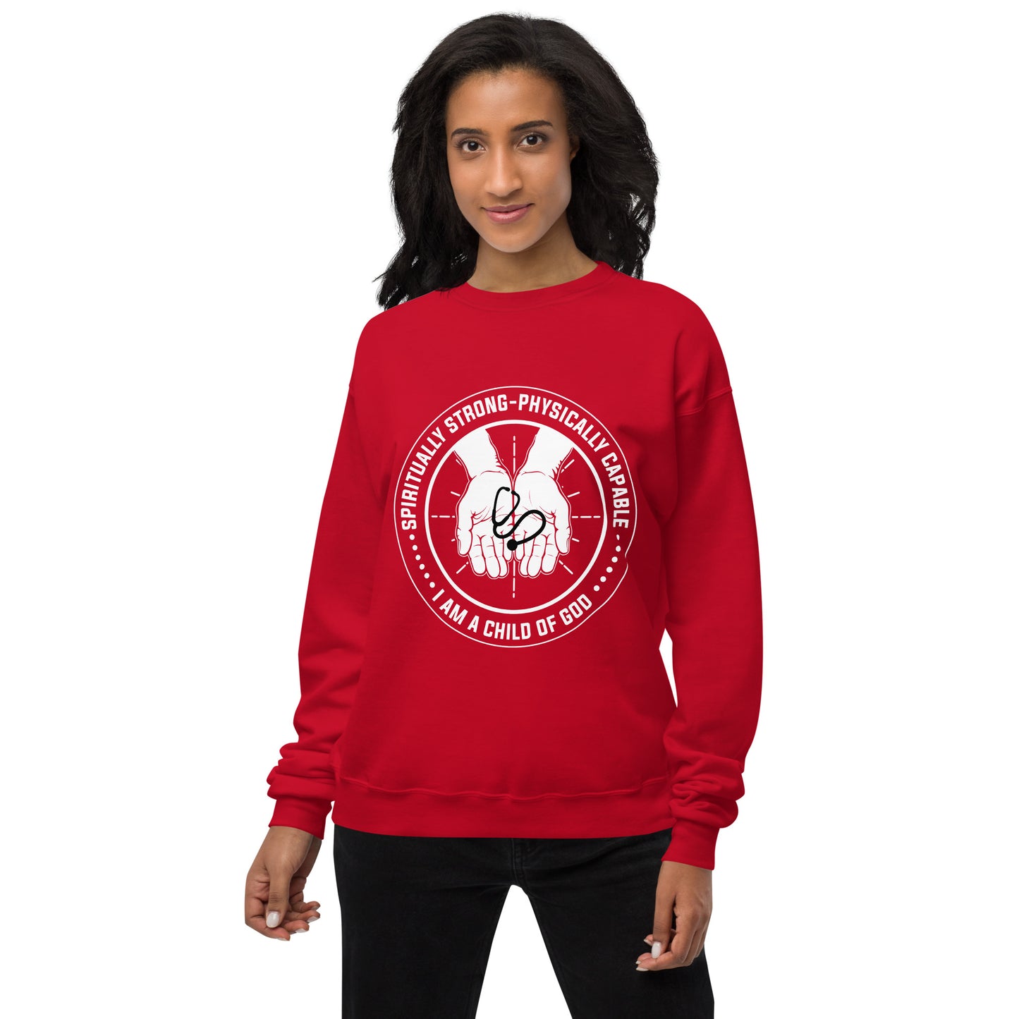 Spiritually Strong Physically Capable sweatshirt