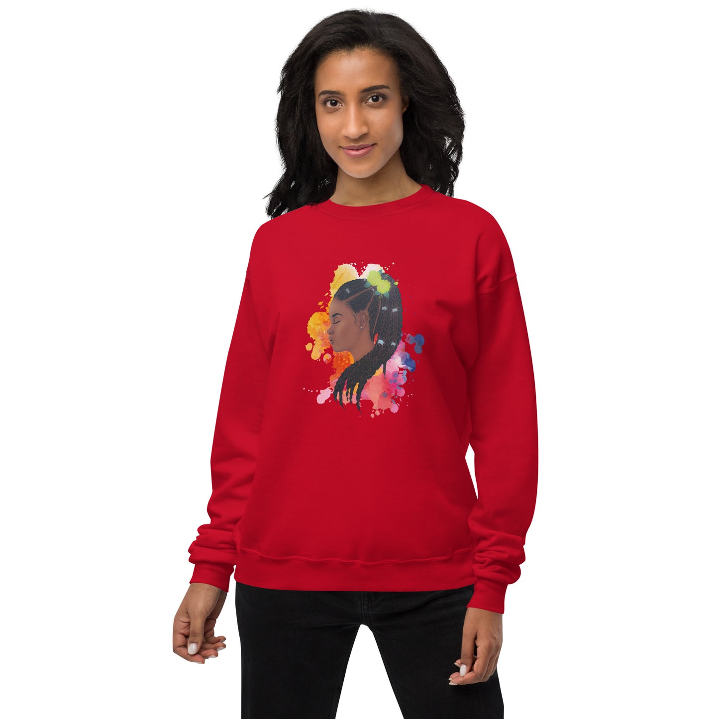 Beautiful Unisex fleece sweatshirt