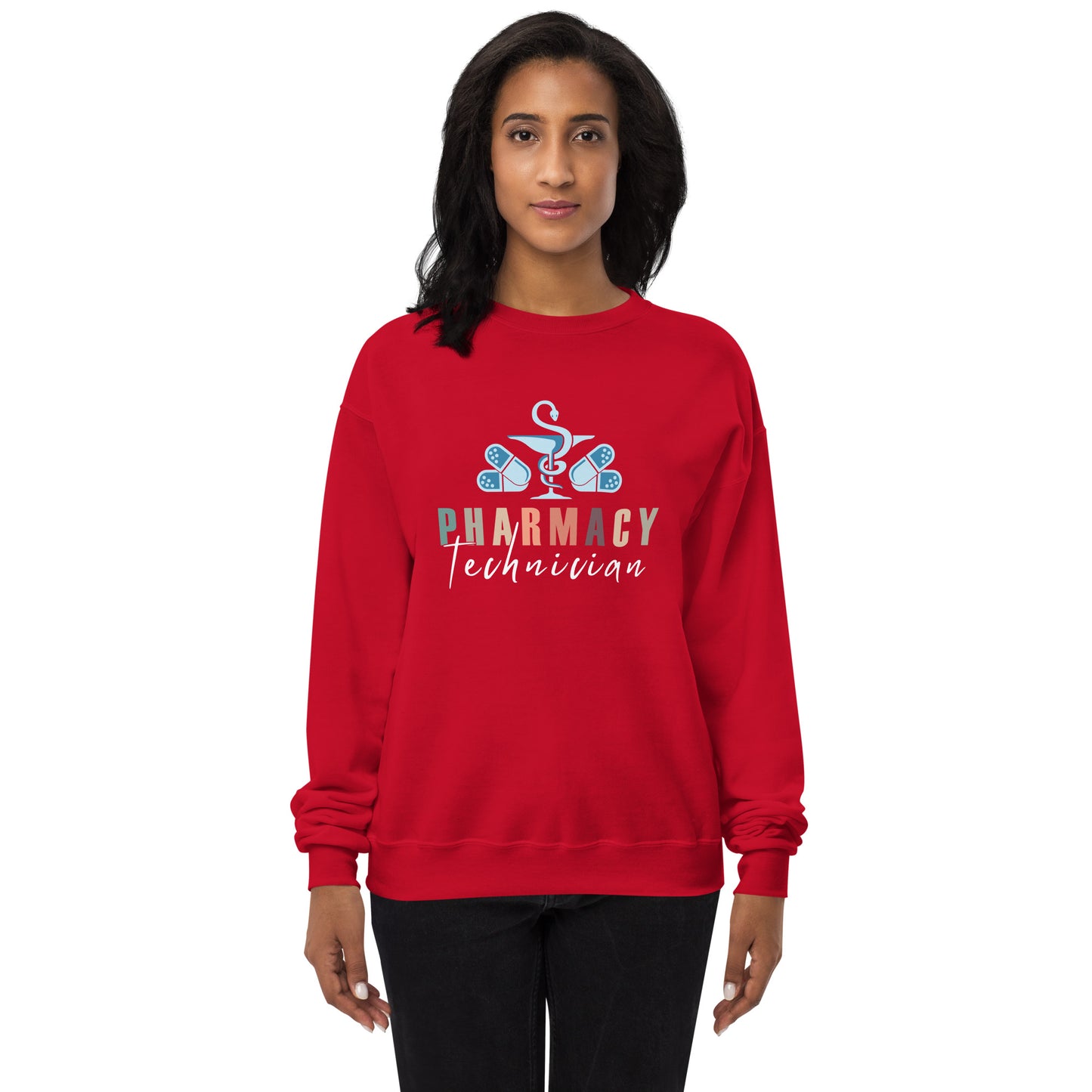 Pharmacy Technician Unisex fleece sweatshirt