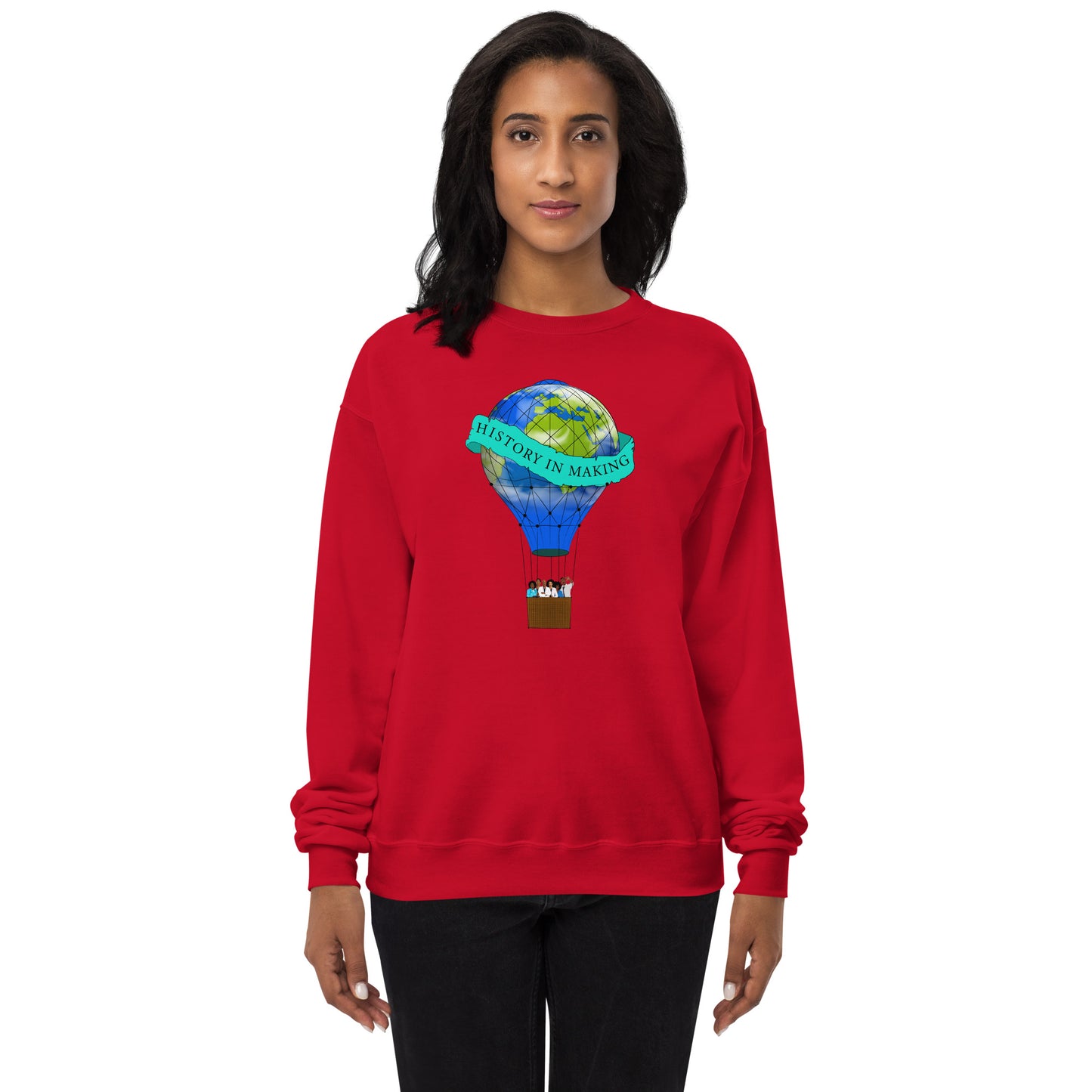 History In Making Unisex fleece sweatshirt