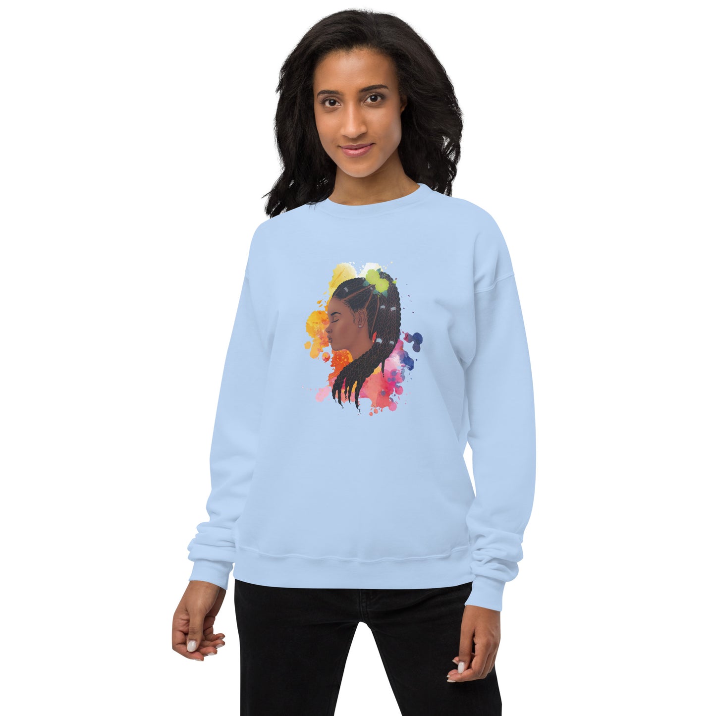 Beautiful Unisex fleece sweatshirt