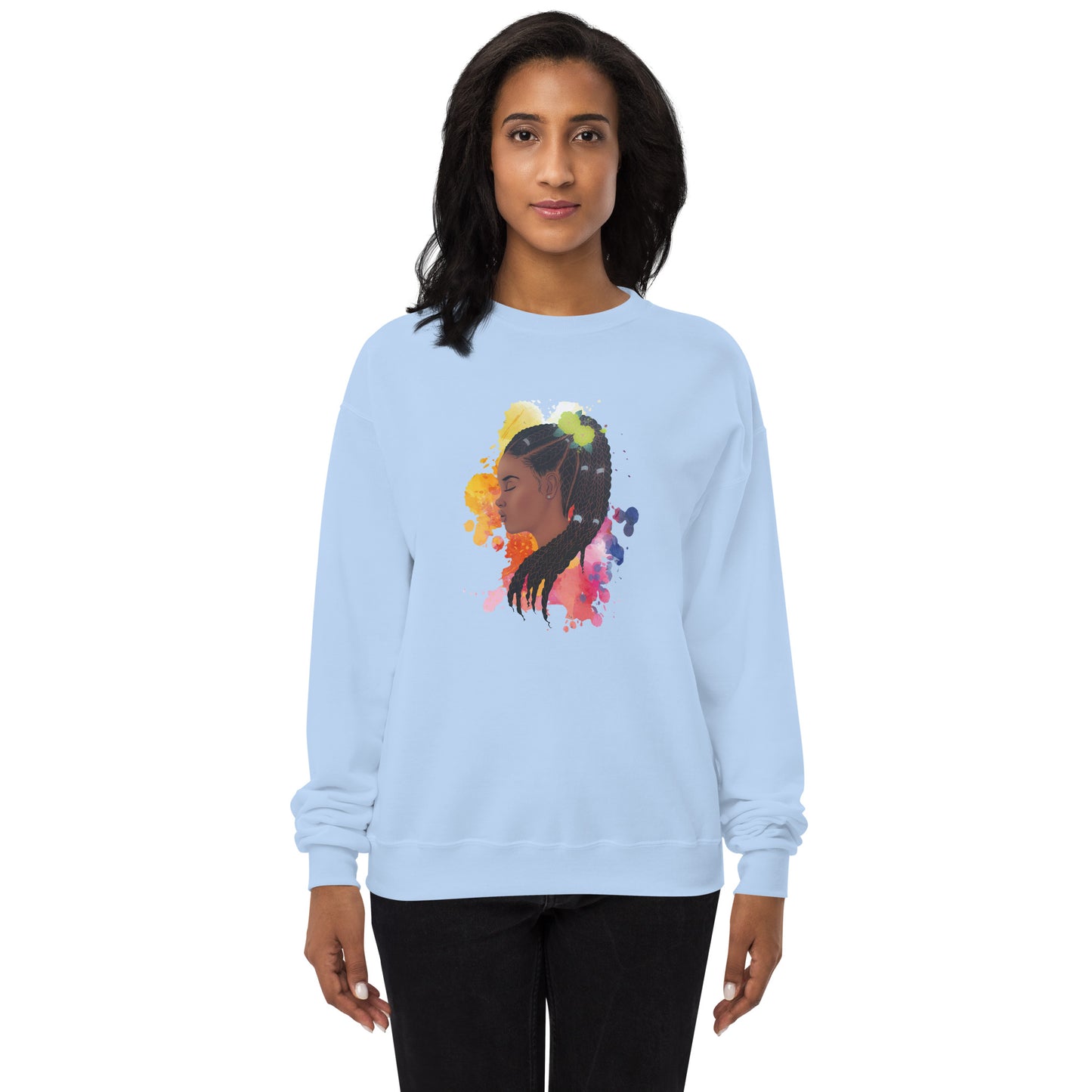 Beautiful Unisex fleece sweatshirt