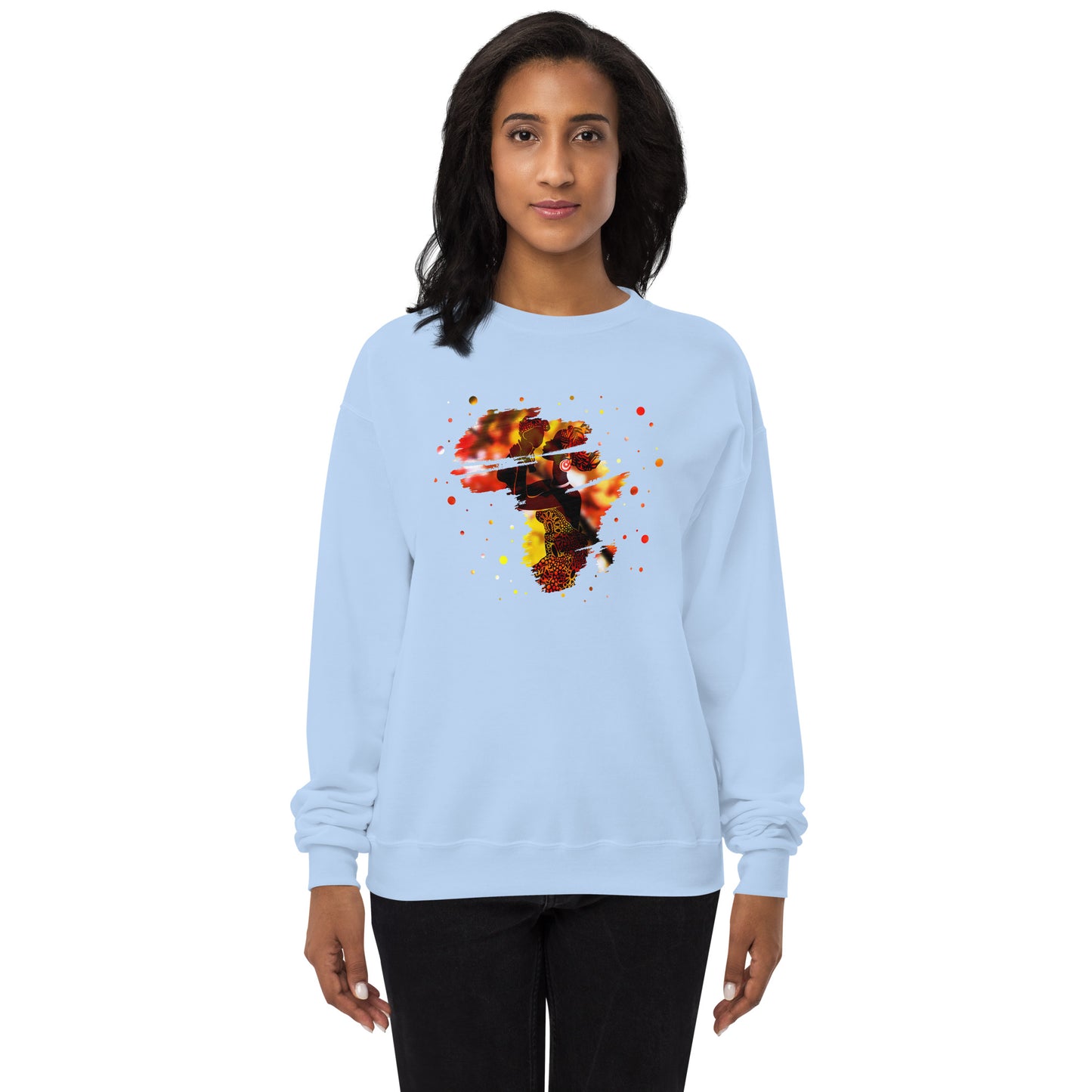 Mom With Child Unisex fleece sweatshirt