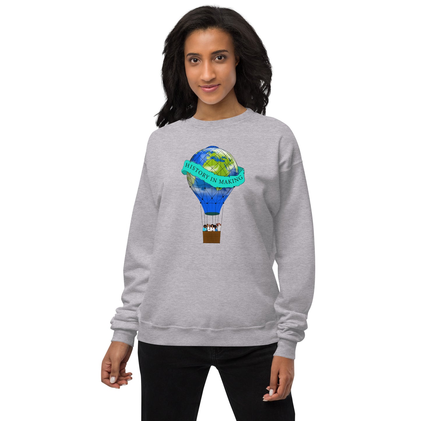 History In Making Unisex fleece sweatshirt