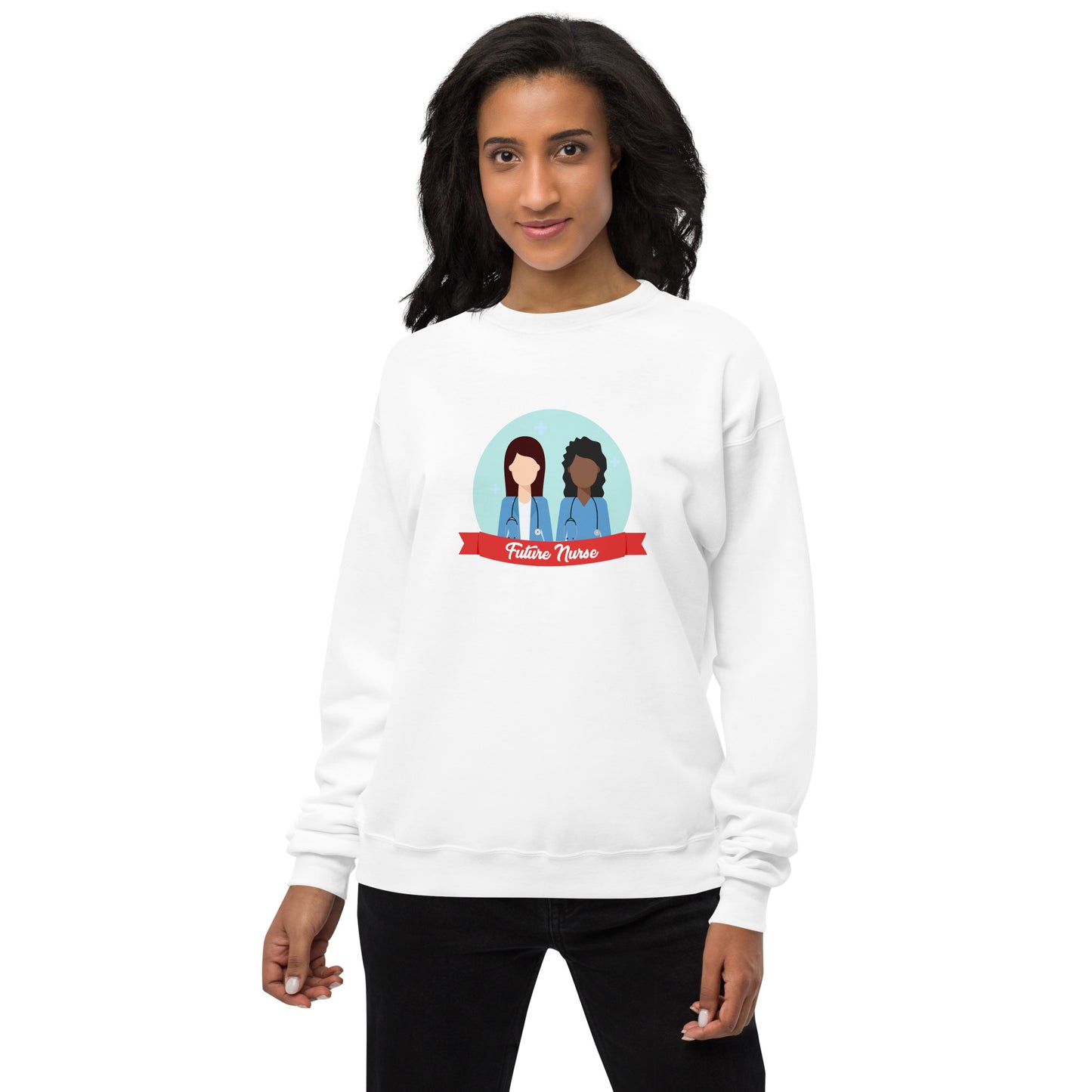 Future Nurse Unisex fleece sweatshirt