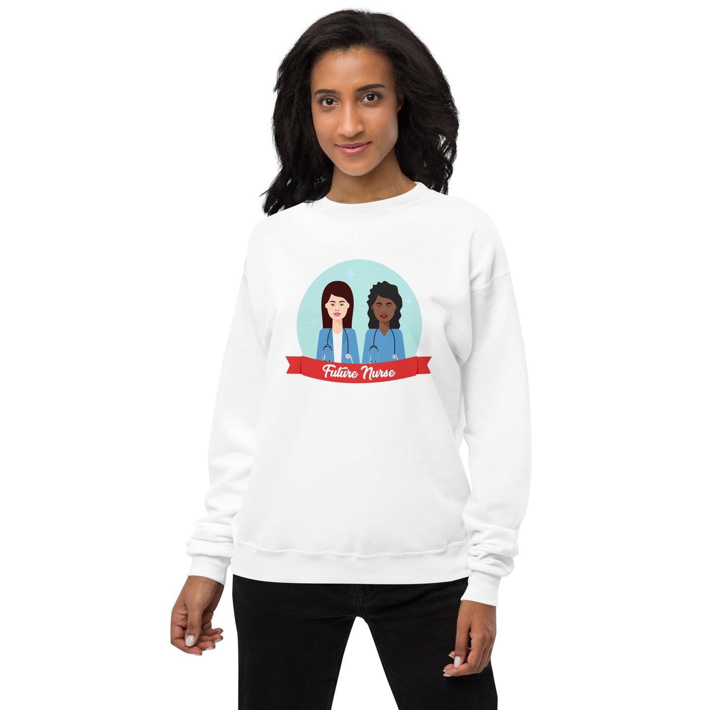 Future Nurse Unisex fleece sweatshirt