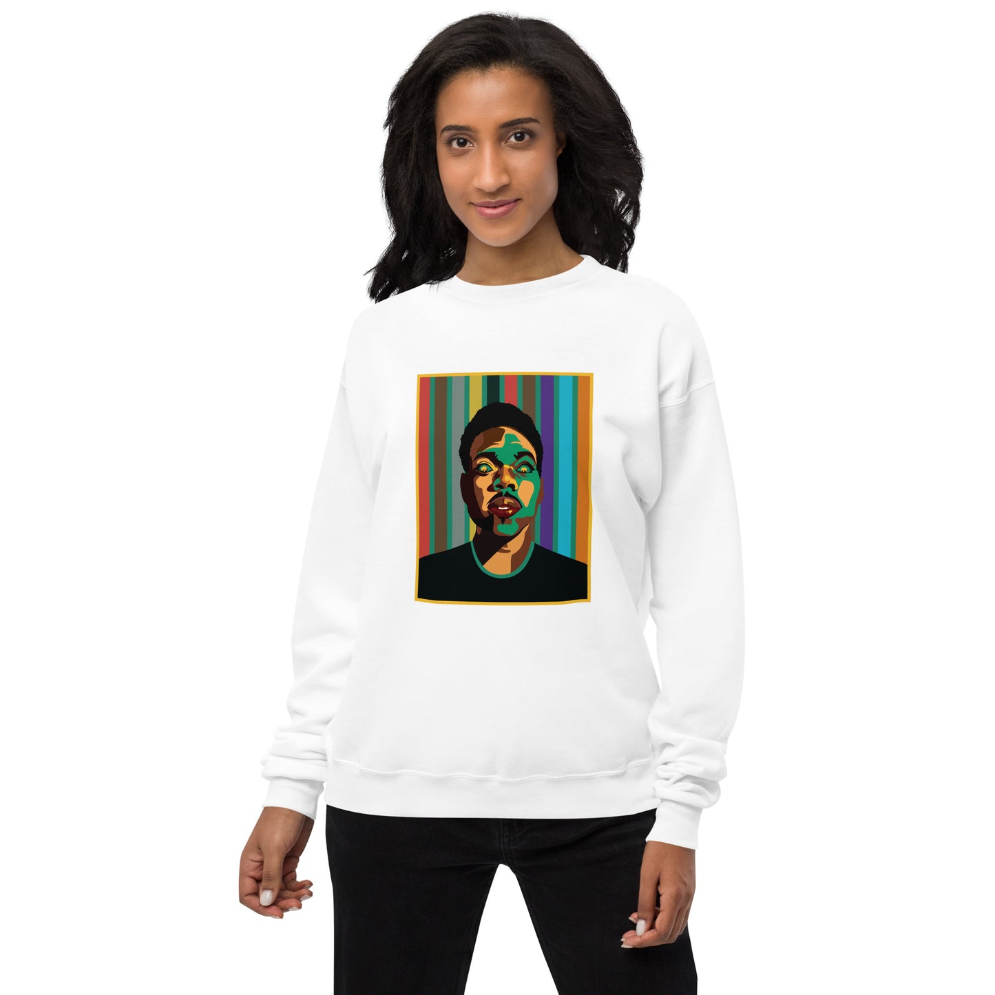 Women's Unisex fleece sweatshirt