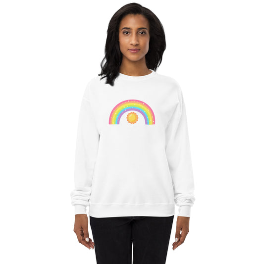 Rainbow Unisex fleece sweatshirt