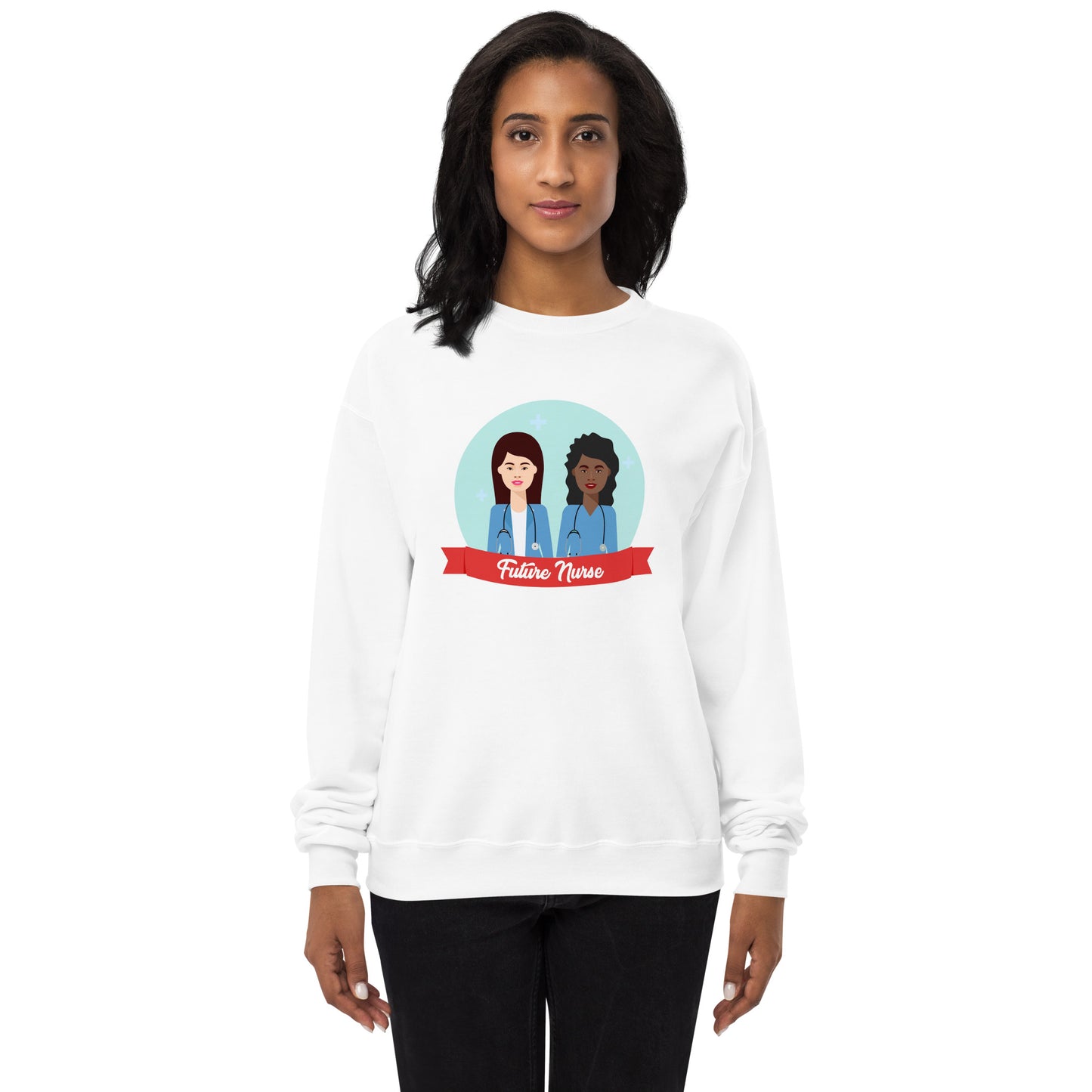 Future Nurse Unisex fleece sweatshirt