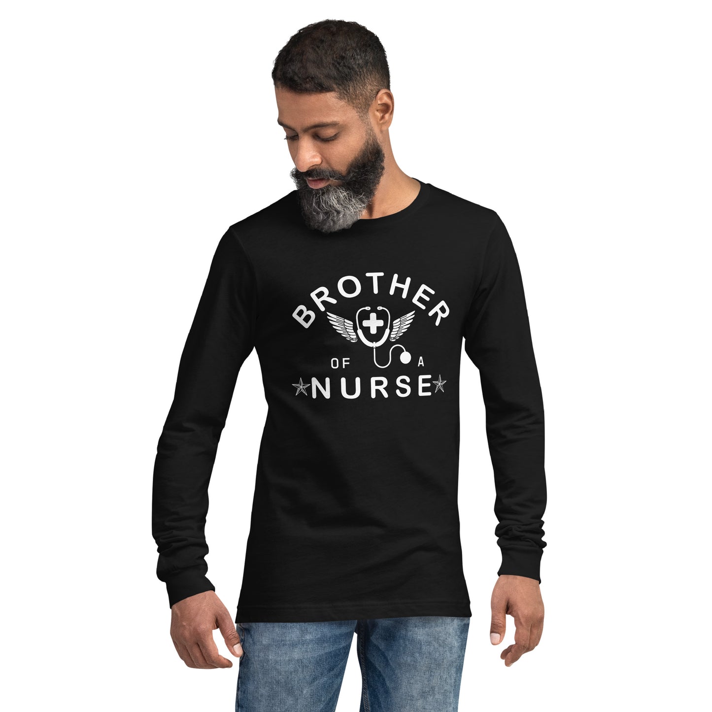 Brother Of A Nurse Unisex Long Sleeve Tee