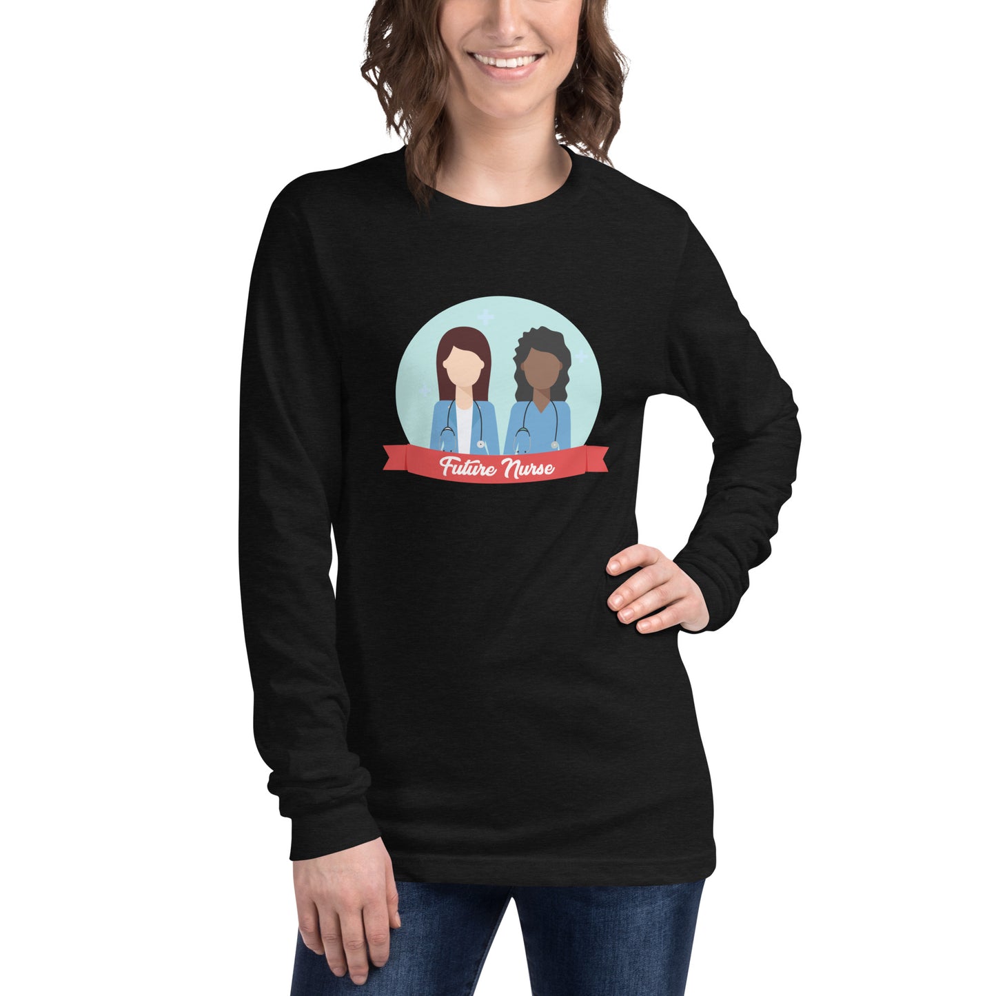 Future Nurse Unisex Long Sleeve Tee