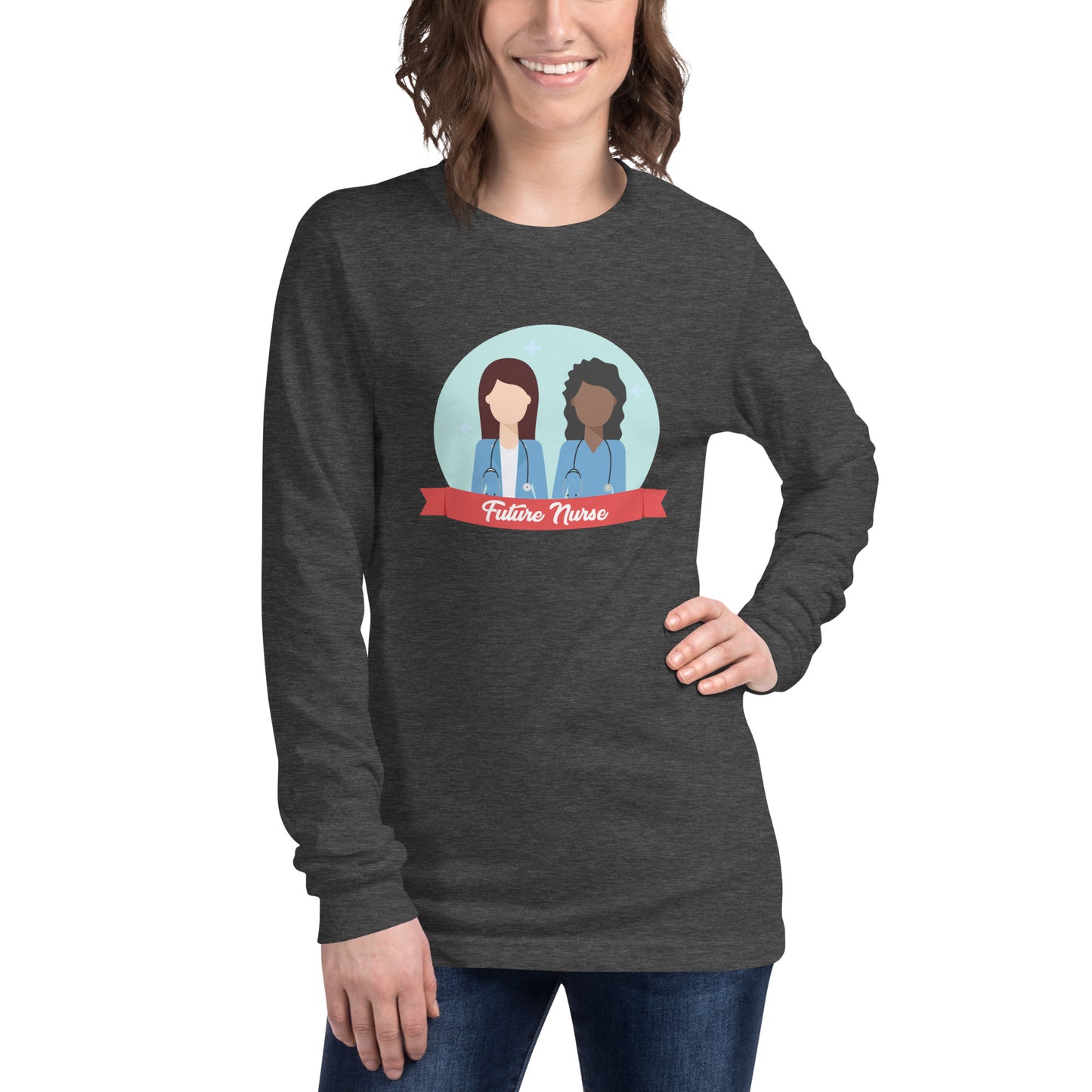 Future Nurse Unisex Long Sleeve Tee