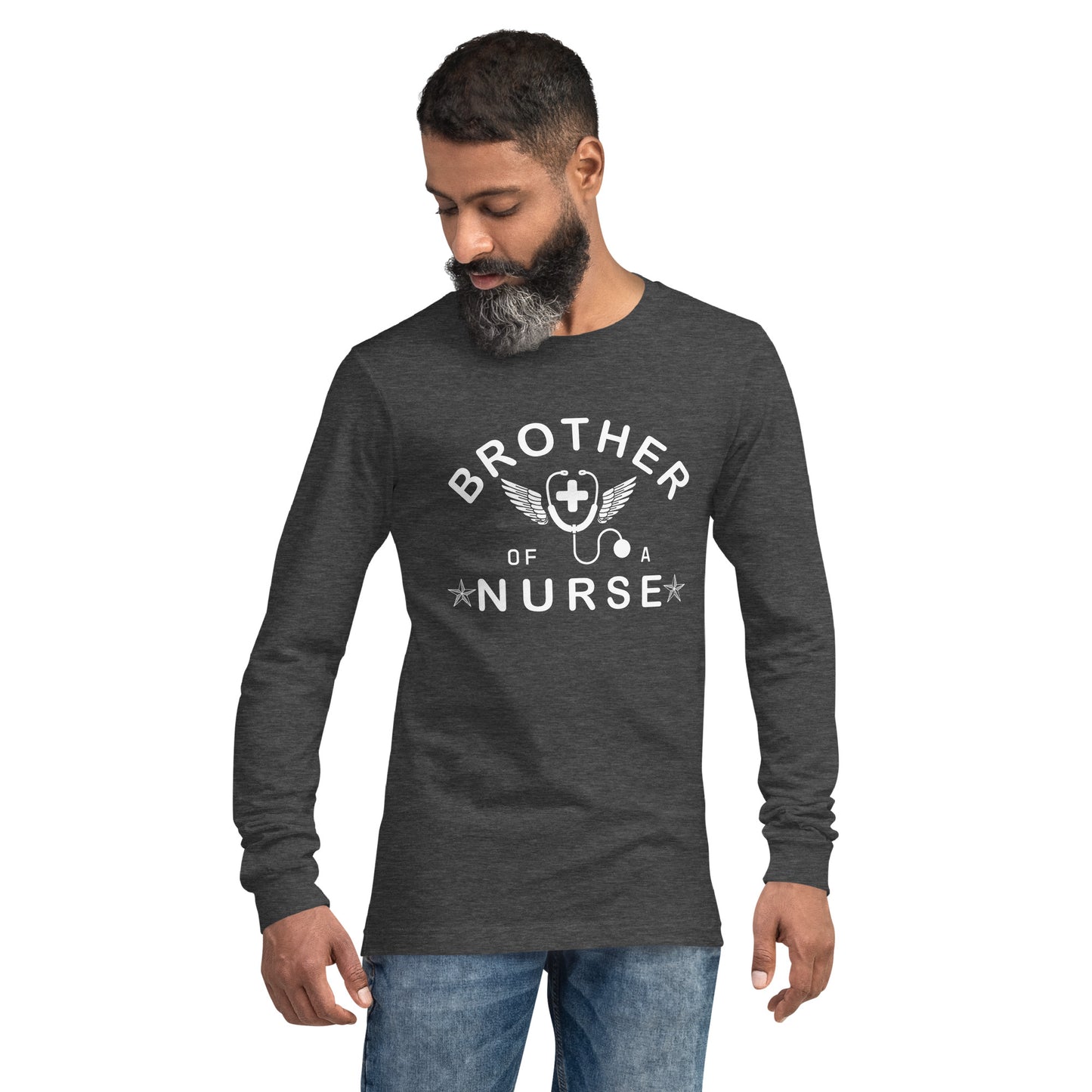 Brother Of A Nurse Unisex Long Sleeve Tee