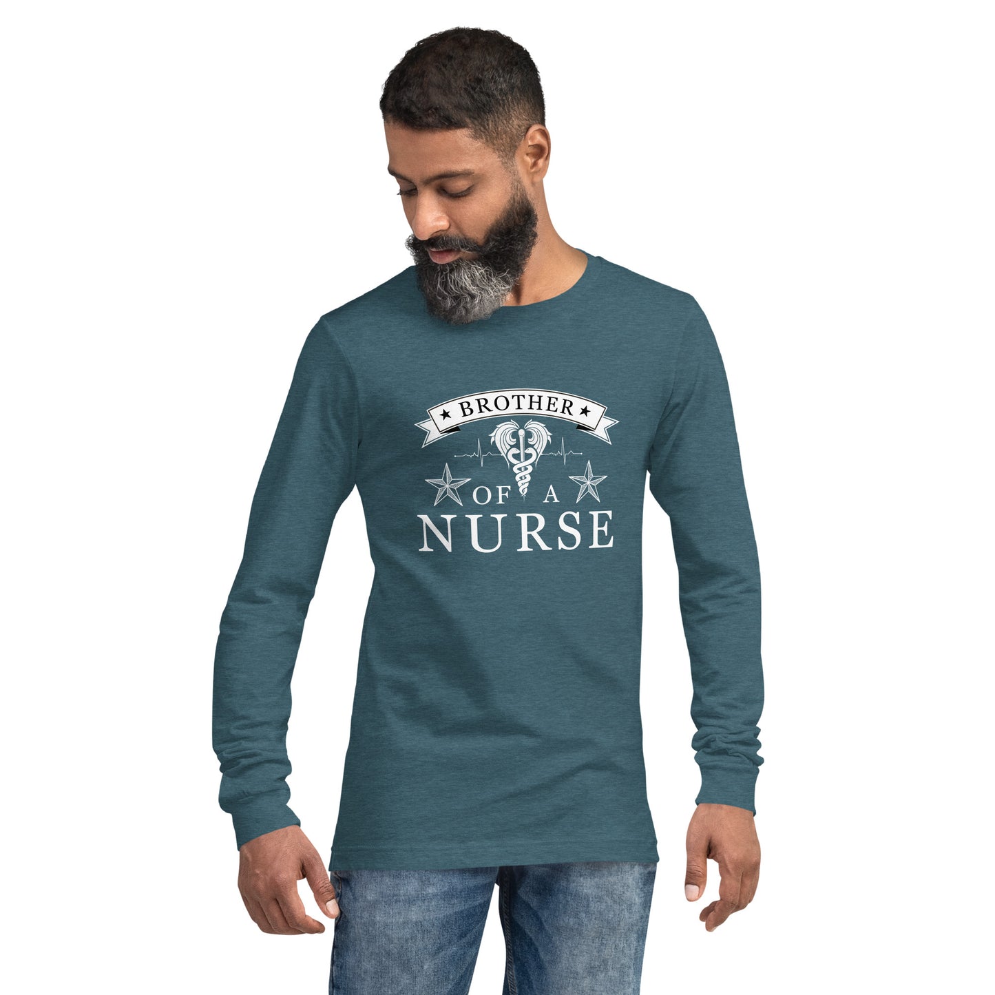 Brother Of A Nurse Unisex Long Sleeve Tee