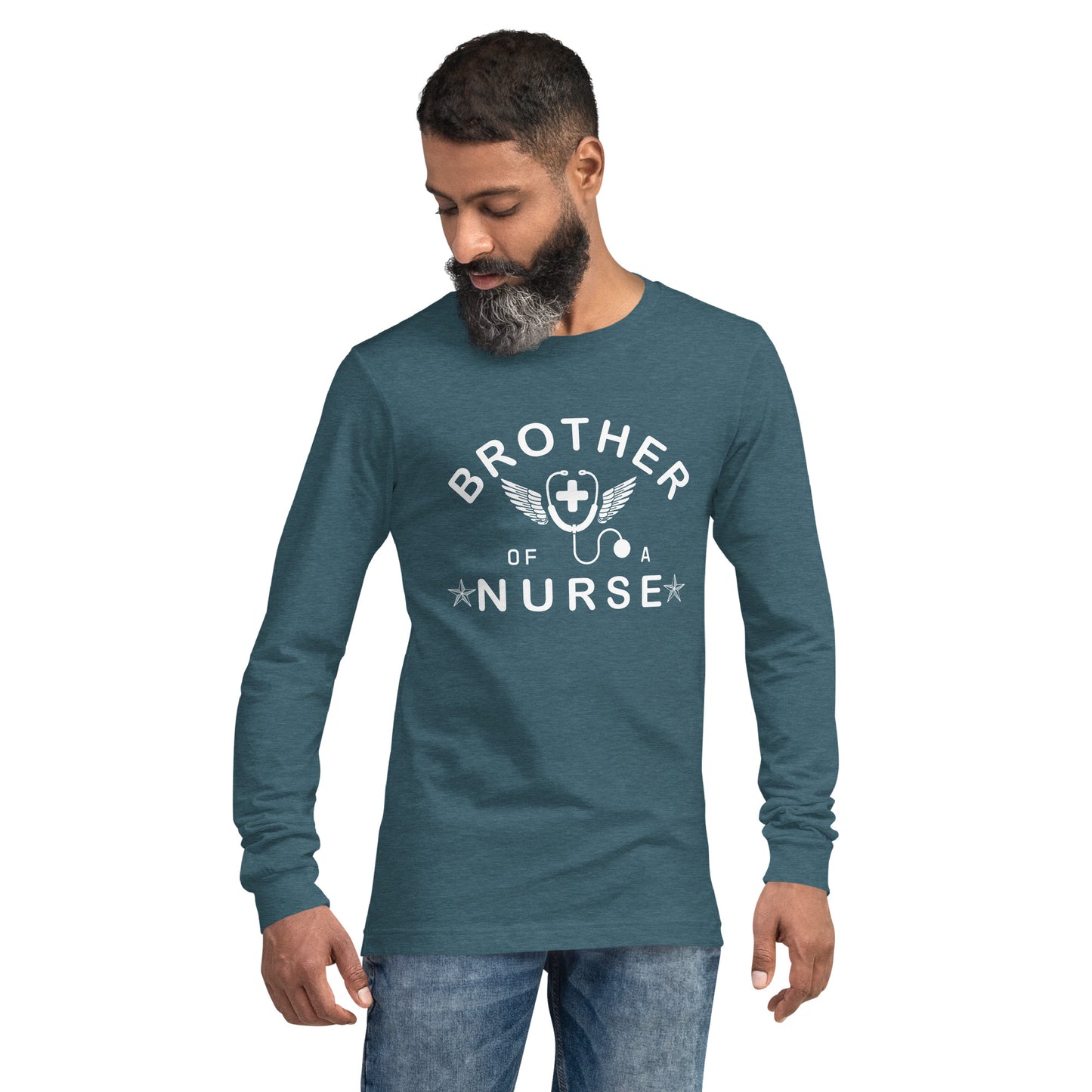 Brother Of A Nurse Unisex Long Sleeve Tee